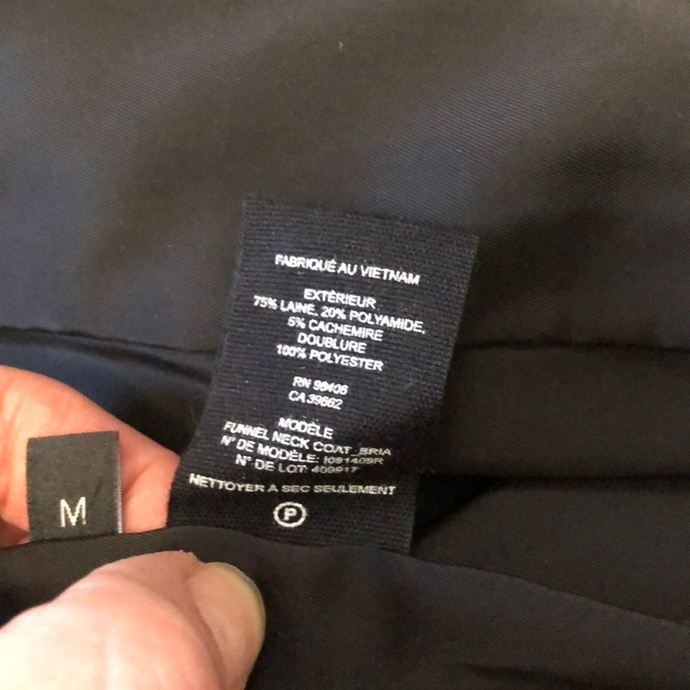 Theory Funnel Neck Coat NWT - Picture 9 of 14